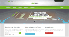 Desktop Screenshot of hostsul.com